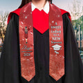 Personalized Graduation Stole - A Sweet Ending to a New Beginning