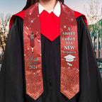 Personalized Graduation Stole - A Sweet Ending to a New Beginning