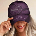 Grandma's Little Sweethearts Personalized Classic Cap - Customizable Gift