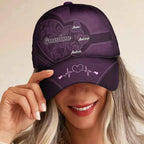 Grandma's Little Sweethearts Personalized Classic Cap - Customizable Gift