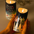 Memorial Personalized LED Candle - Those We Love Don't Go Away