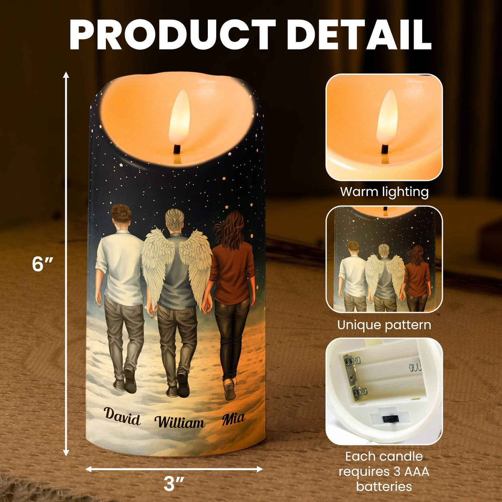 Memorial Personalized LED Candle - Those We Love Don't Go Away