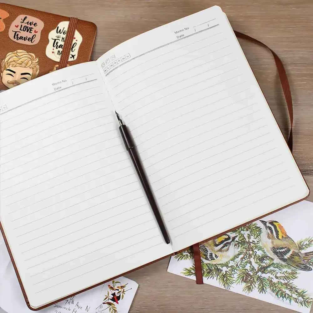 Personalized Leather Journal for Travel Lovers - Life Is A Journey