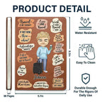 Personalized Leather Journal for Travel Lovers - Life Is A Journey