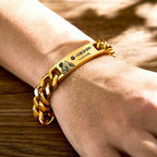 Personalized Spotify Code Bracelet with Your Photo - Perfect Anniversary Gift for Him
