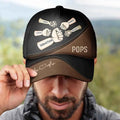 Personalized Best Dad Cap - Fist Bump Design for Best Dad For Life